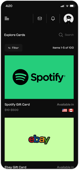 Shop eGift Cards